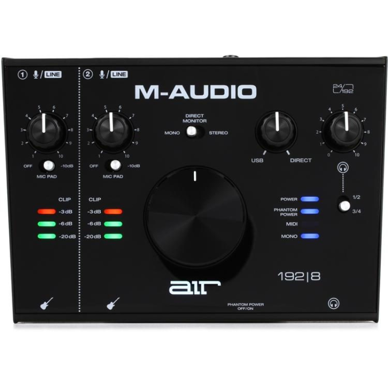 M-audio air 192x8 usb audio midi interfac